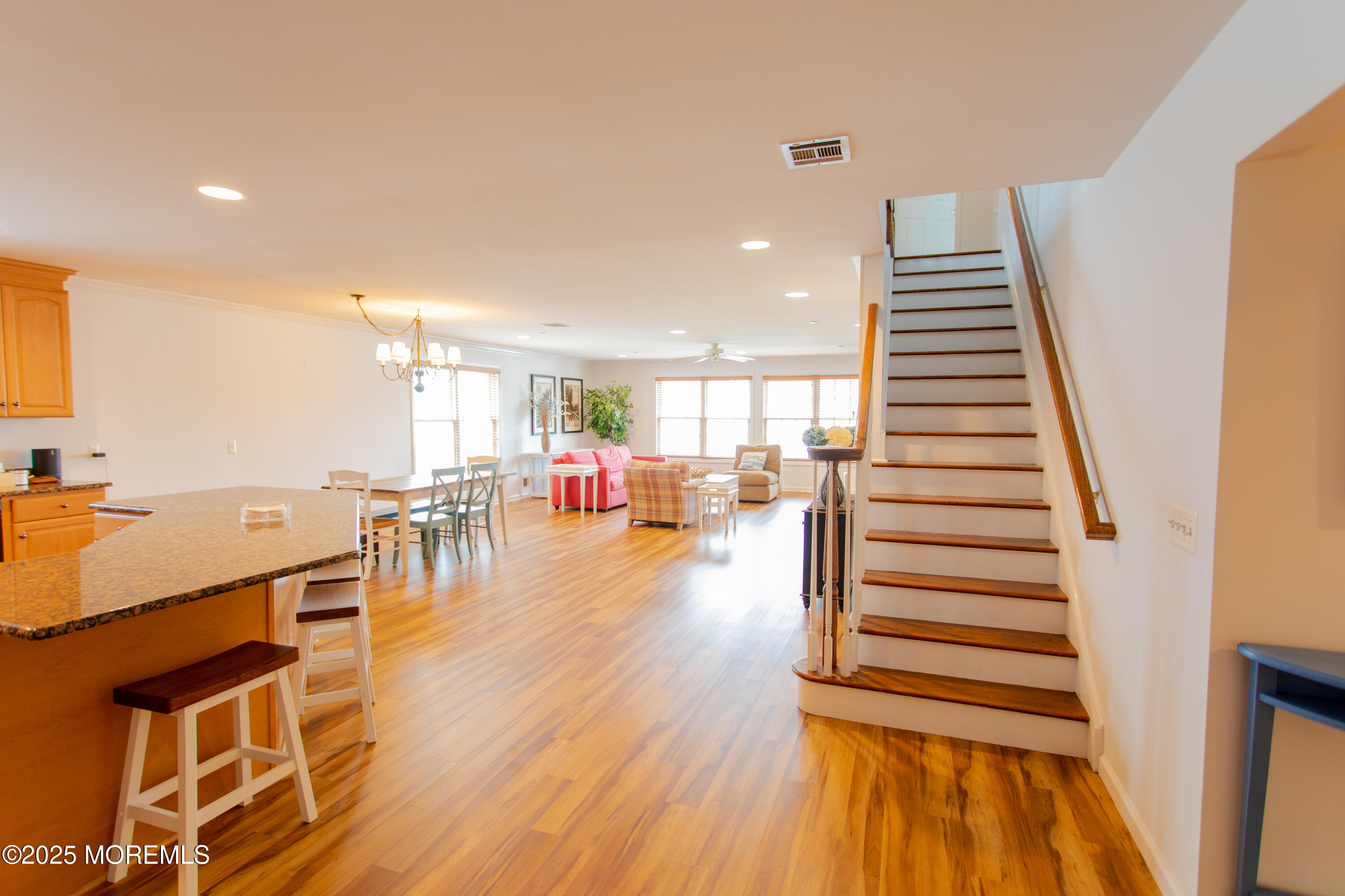 580 East Main Street, Unit 3 Manasquan, NJ 08736 - Photo 39 of 41 a room with lots of wooden furniture and a view of living room