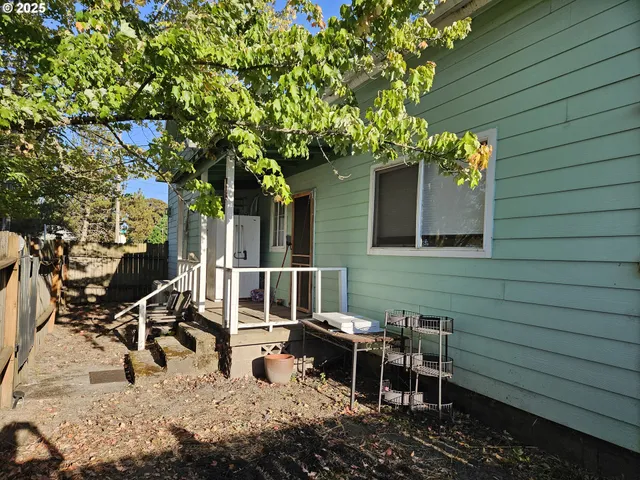 a view of a park with slides