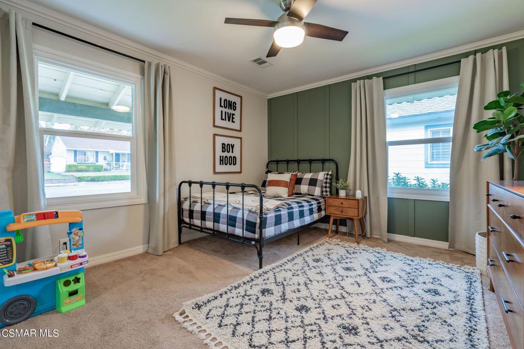 75 Neish Street Camarillo, CA 93010 - Photo 27 of 42 a bedroom with a bed and a window