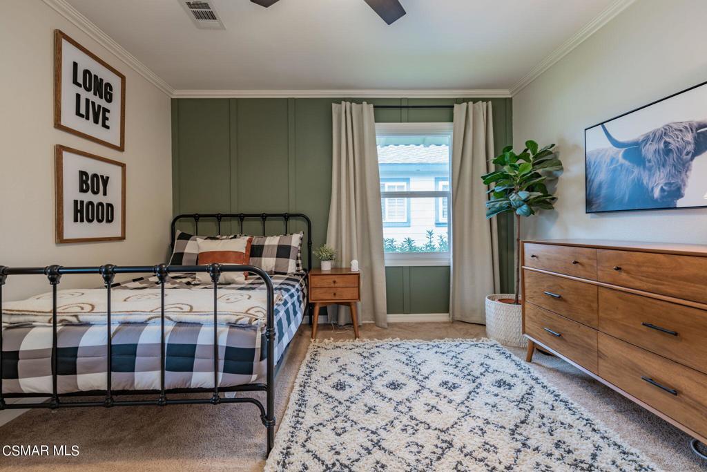 75 Neish Street Camarillo, CA 93010 - Photo 29 of 42 a bedroom with a bed and a window