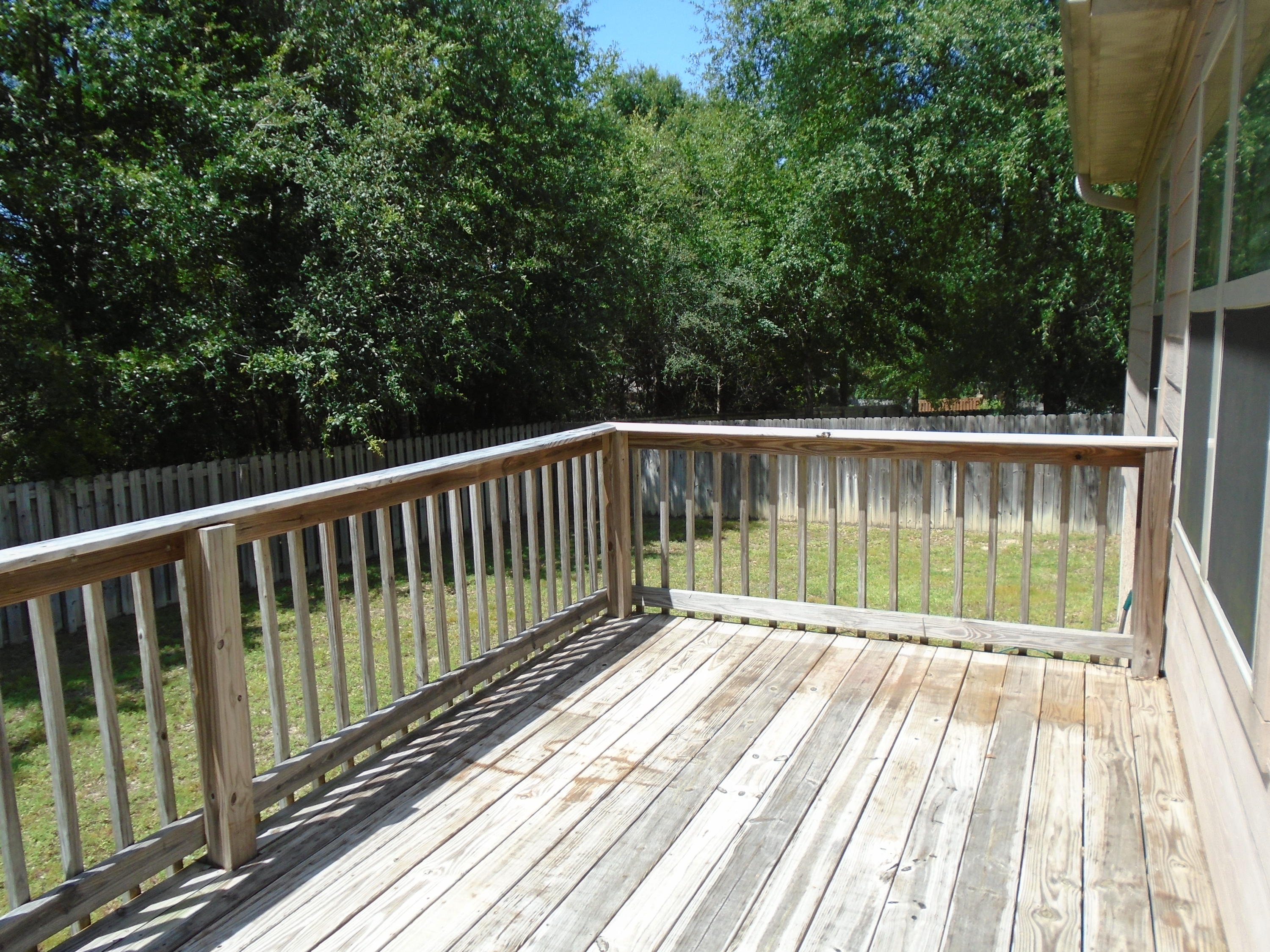 672 Red Fern Road Crestview, FL 32536 - Photo 26 of 27 a view of balcony with wooden floor