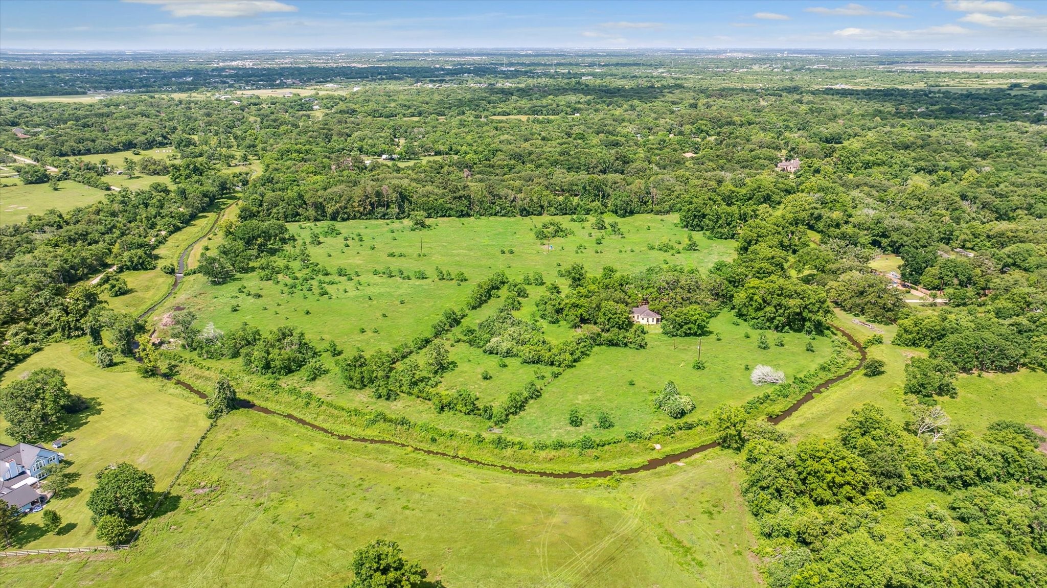 5634 Patterson Road Manvel, TX 77578 - Photo 6 of 8 a view of a lush green field