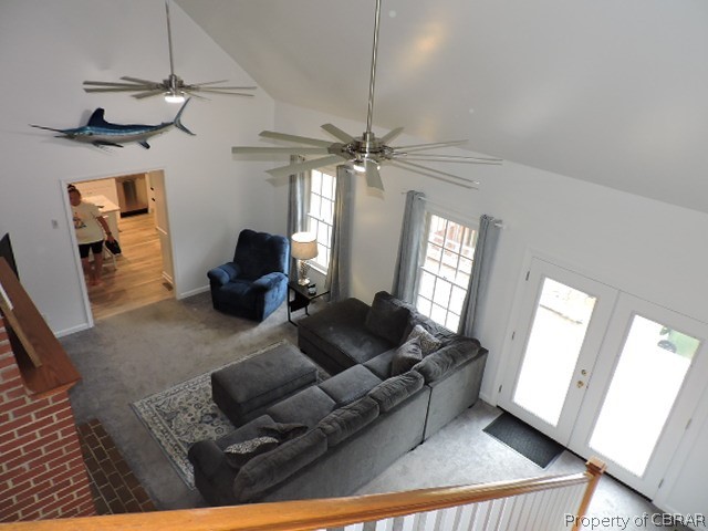 7439 Joseph Lewis Road Hayes, VA 23072 - Photo 10 of 38 FAMILY ROOM W/ VAULTED CEILINGS