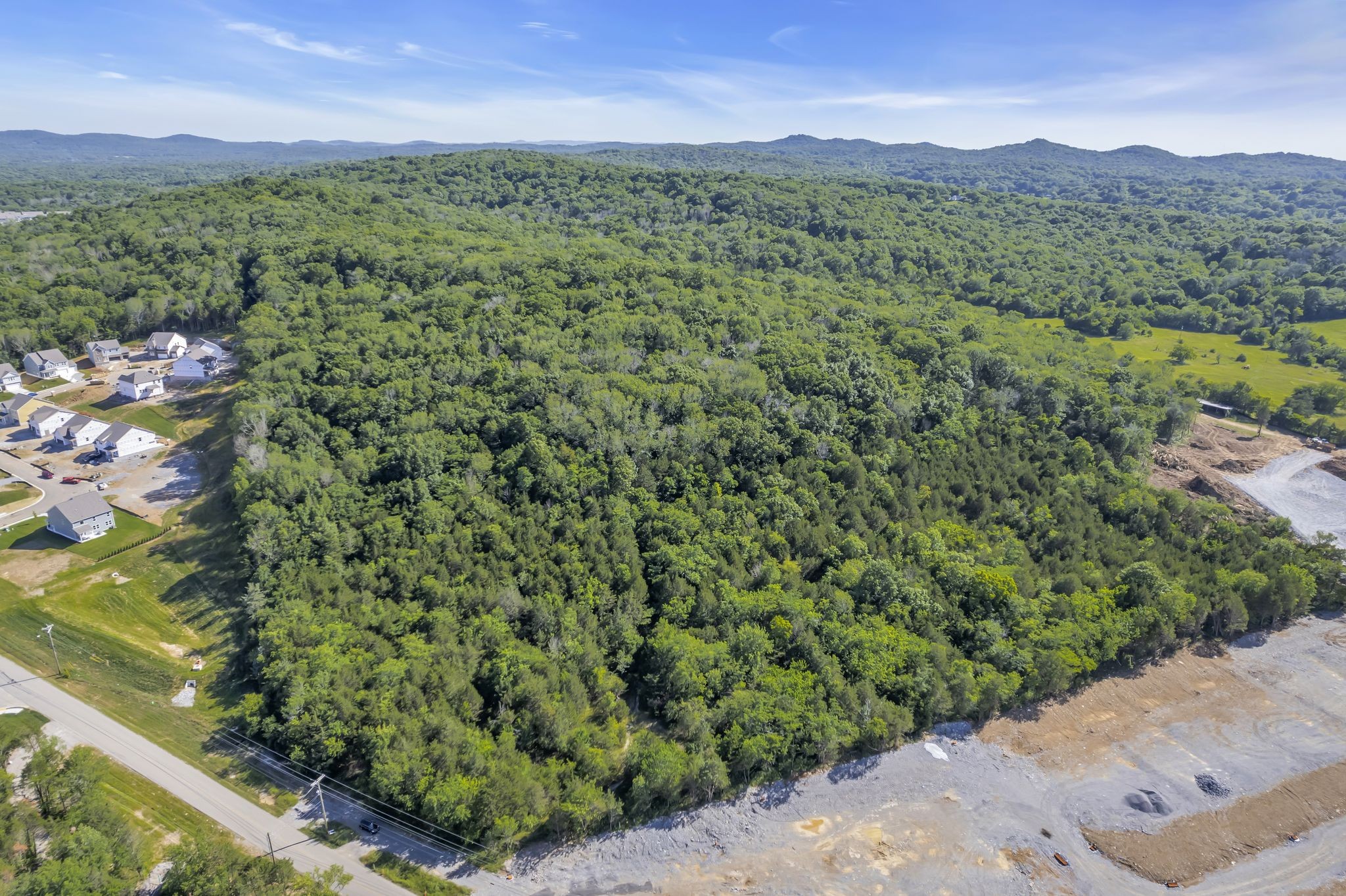 0 Rocky Fork Almaville Road Smyrna, TN 37167 - Photo 7 of 26 a view of a lush green hillside and a mountain