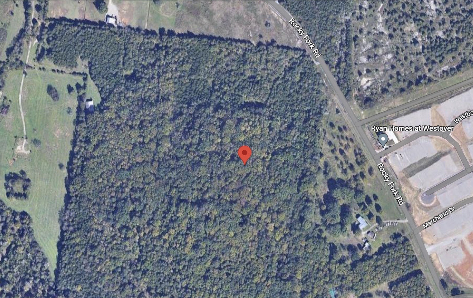 0 Rocky Fork Almaville Road Smyrna, TN 37167 - Photo 9 of 26 a aerial view of a house with a yard