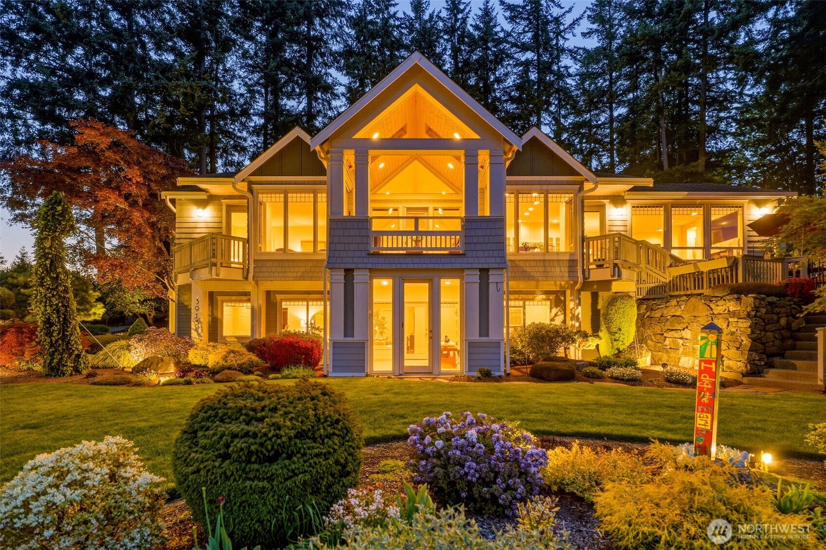 3915 Bay View Lane Gig Harbor, WA 98332 - Photo 2 of 40 a front view of house with a yard