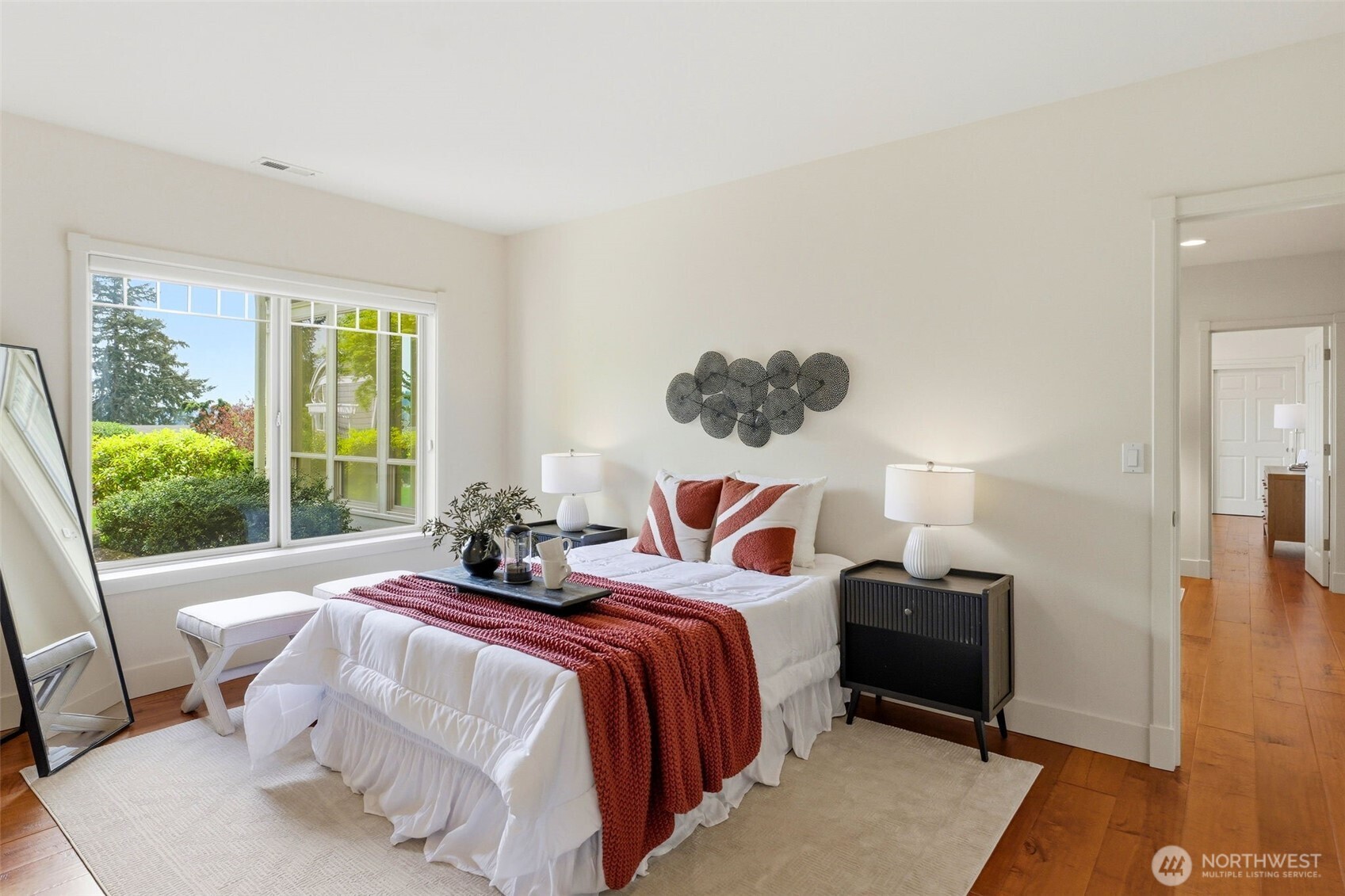 3915 Bay View Lane Gig Harbor, WA 98332 - Photo 36 of 40 a bedroom with bed and a window