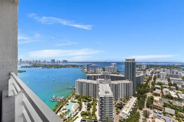 a view of a city from a terrace