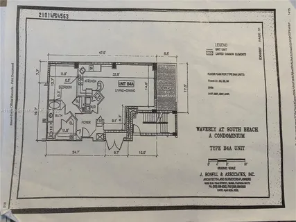 a view of a painting on the wall