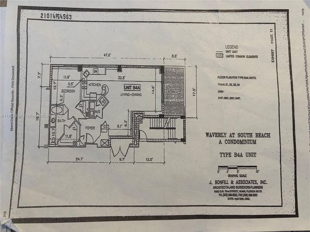 a view of a painting on the wall