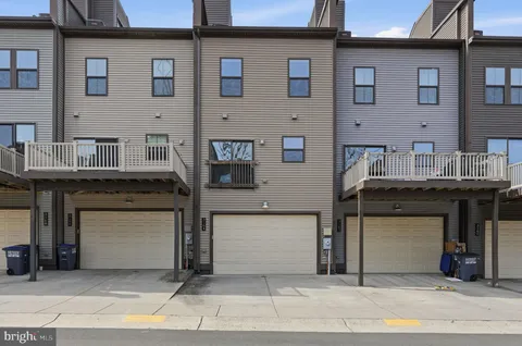 a front view of a building with entryway