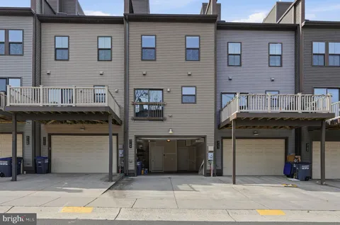 a front view of a building with entryway