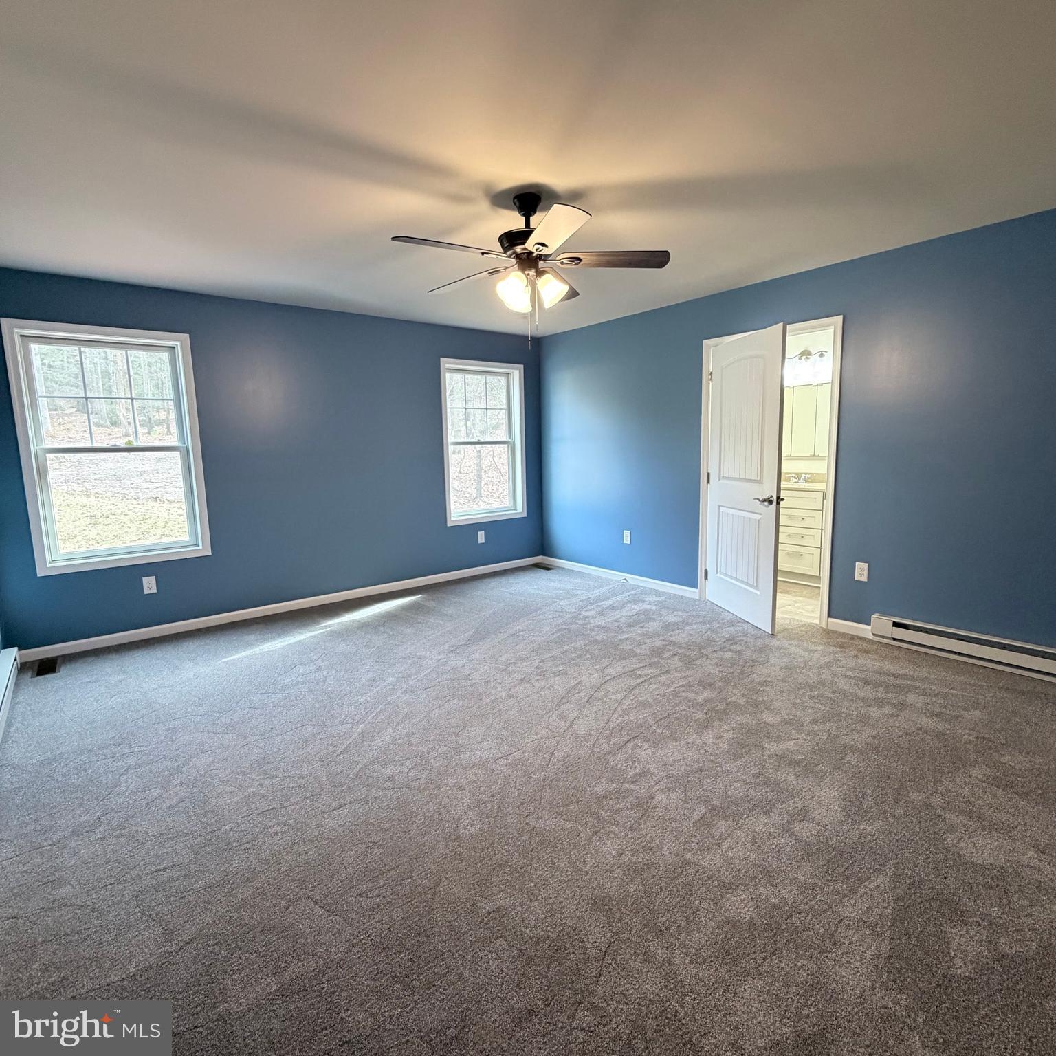 155 Buchanan Valley Road Orrtanna, PA 17353 - Photo 32 of 61 an empty room with windows and ceiling fan