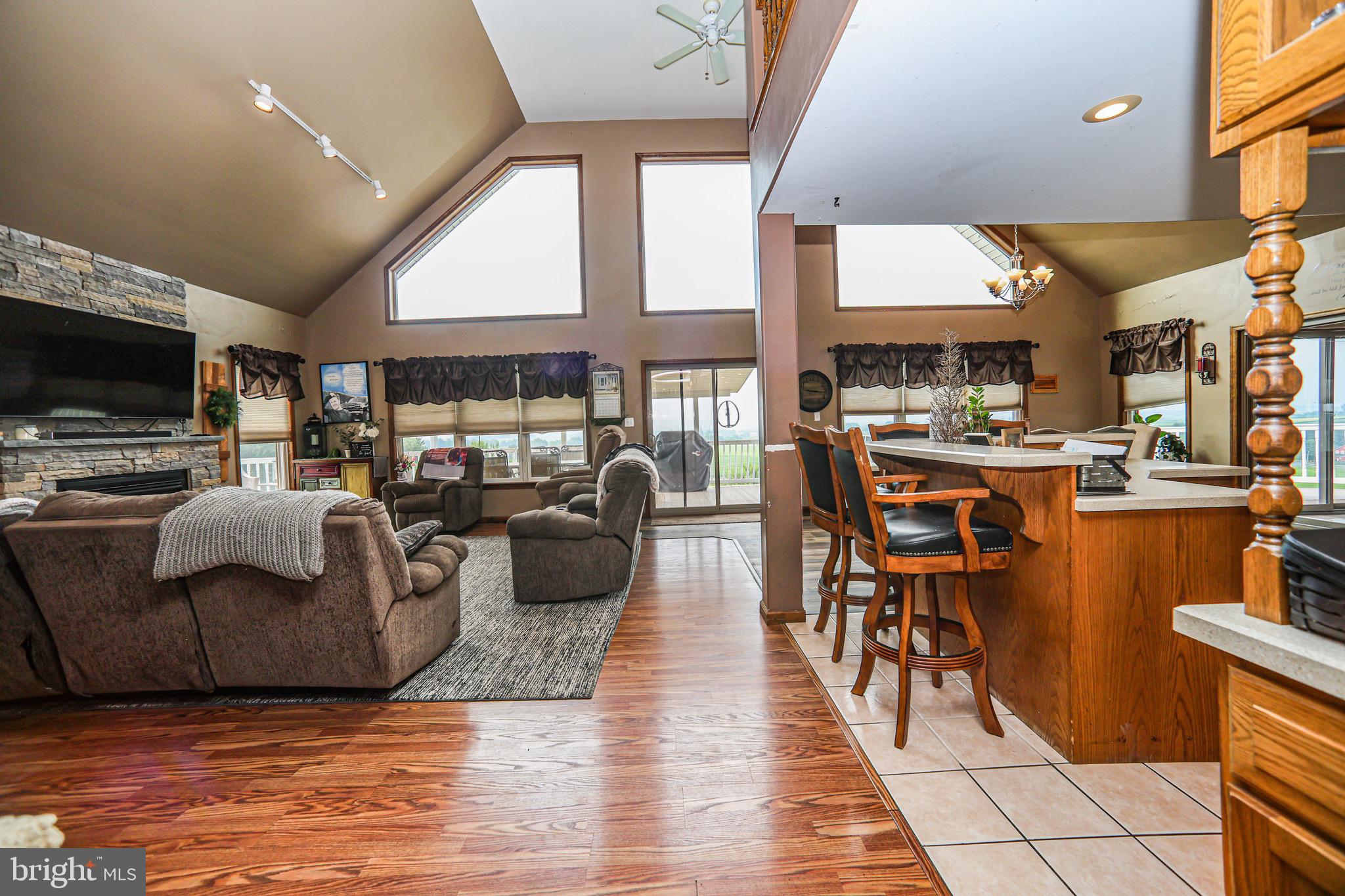 345 Kauffroth Road Narvon, PA 17555 - Photo 17 of 88 a living room with furniture and a flat screen tv