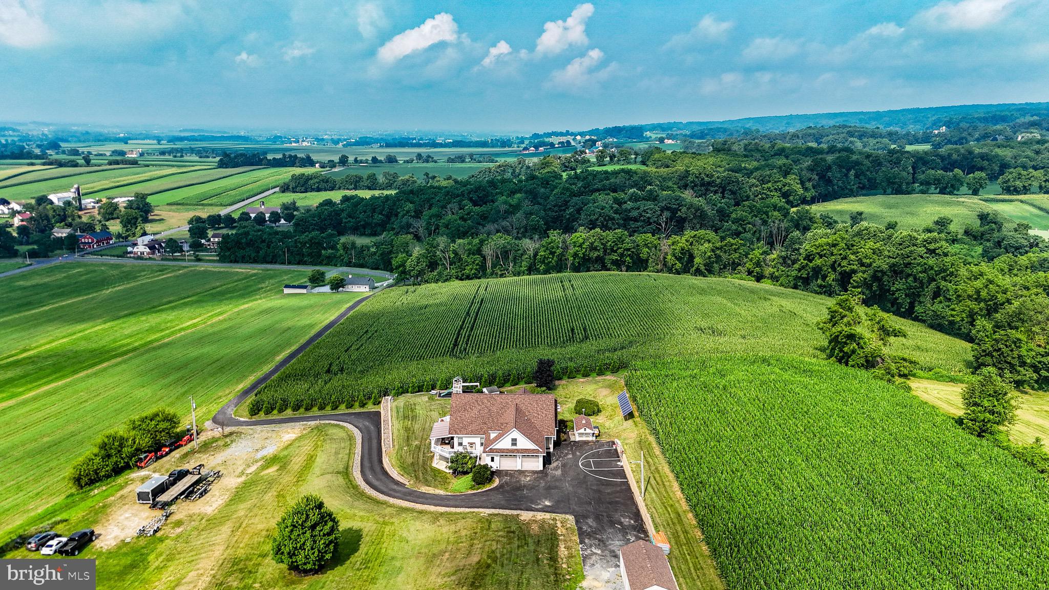 345 Kauffroth Road Narvon, PA 17555 - Photo 3 of 88 an aerial view of a golf course with a garden