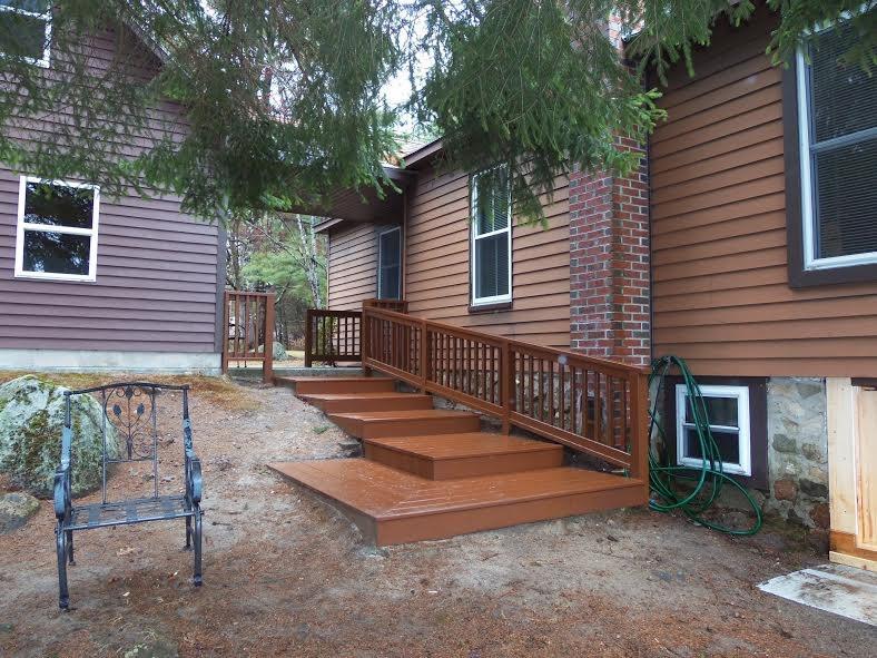 11 Sebaik Road Sebago, ME 04029 - Photo 33 of 35 LAKE SIDE APPROACH TO WATERFRONT AND...