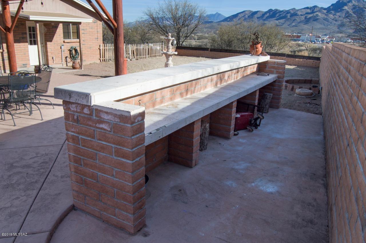 1399 Via Patricia Rio Rico, AZ 85648 - Photo 7 of 9 a view of a patio with iron fence