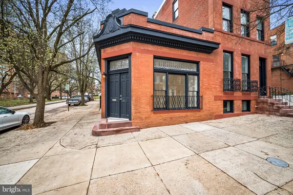 a outdoor space view with a sitting space