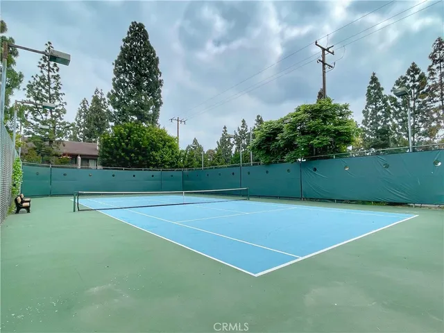 a view of a tennis court