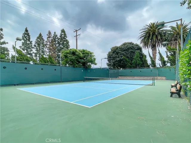 a view of a tennis court