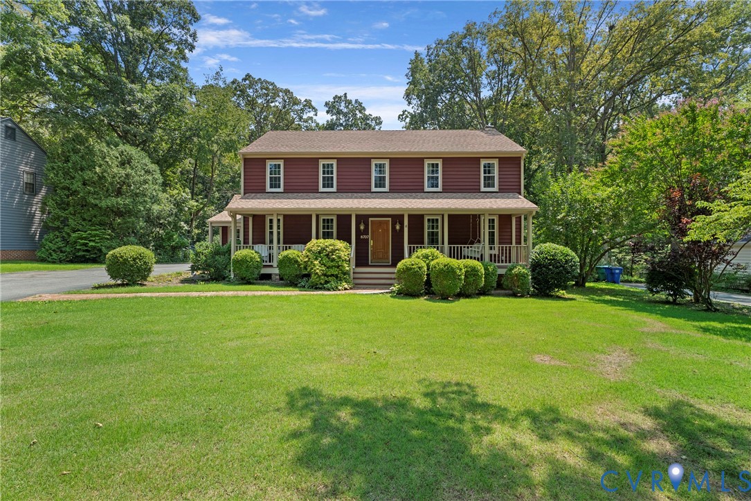 8707 Brown Summit Road North Chesterfield, VA 23235 - Photo 66 of 72 Two-story colonial residence with a full-width fro