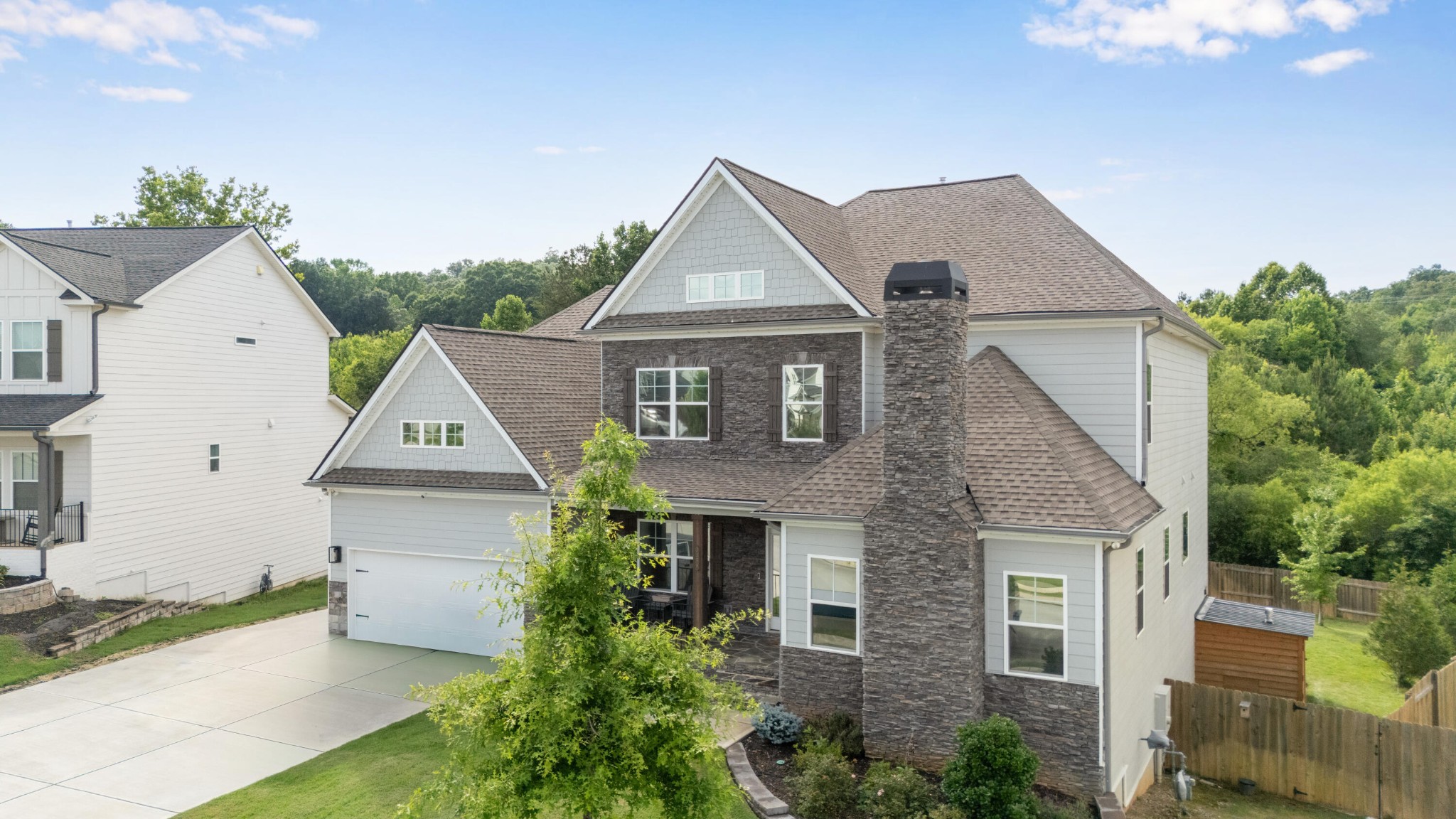 3359 Prairie Range Lane Apison, TN 37302 - Photo 2 of 71 a aerial view of a house next to a yard