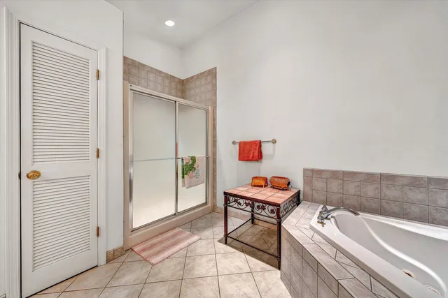 a view of balcony with furniture