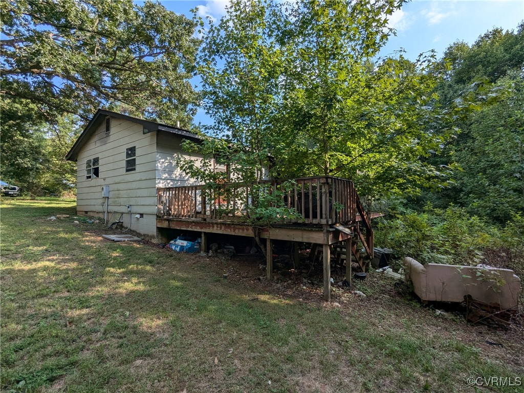 3961 Old Buckingham Road Powhatan, VA 23139 - Photo 4 of 7 a view of a house with a yard and sitting area