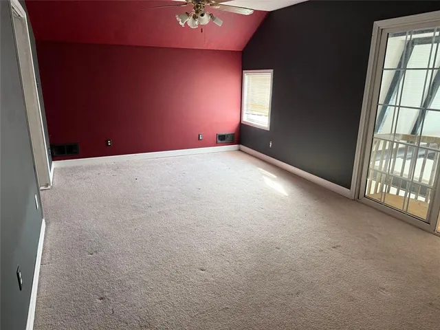 a view of empty room