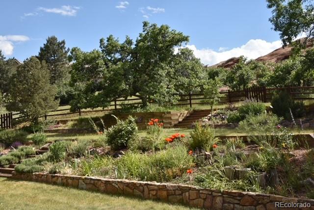 6227 Colorow Drive Morrison, CO 80465 - Photo 31 of 43 an aerial view of residential houses with outdoor space and trees