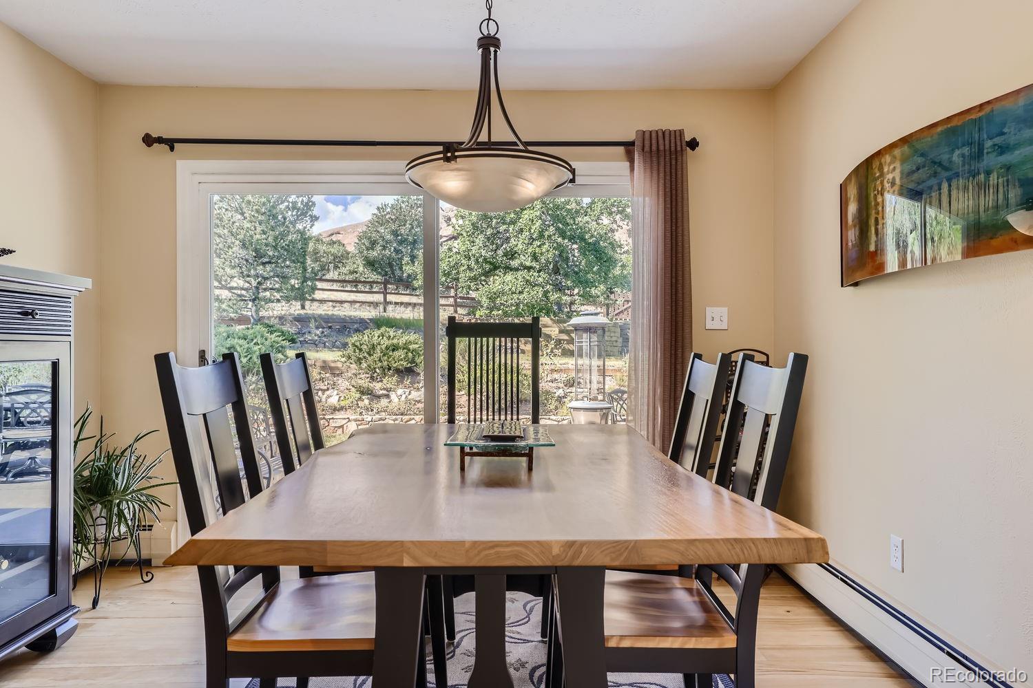 6227 Colorow Drive Morrison, CO 80465 - Photo 7 of 43 a dining room with furniture and window