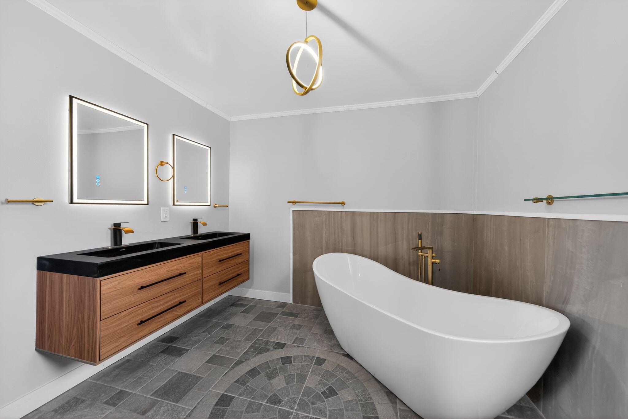 1908 Central Drive Gary, IN 46407 - Photo 17 of 29 a bathroom with a bathtub and a sink