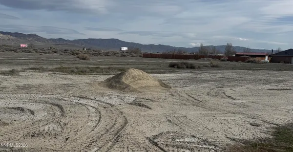a view of a lake with mountains in the background