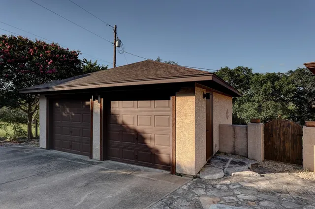 a view of a small house