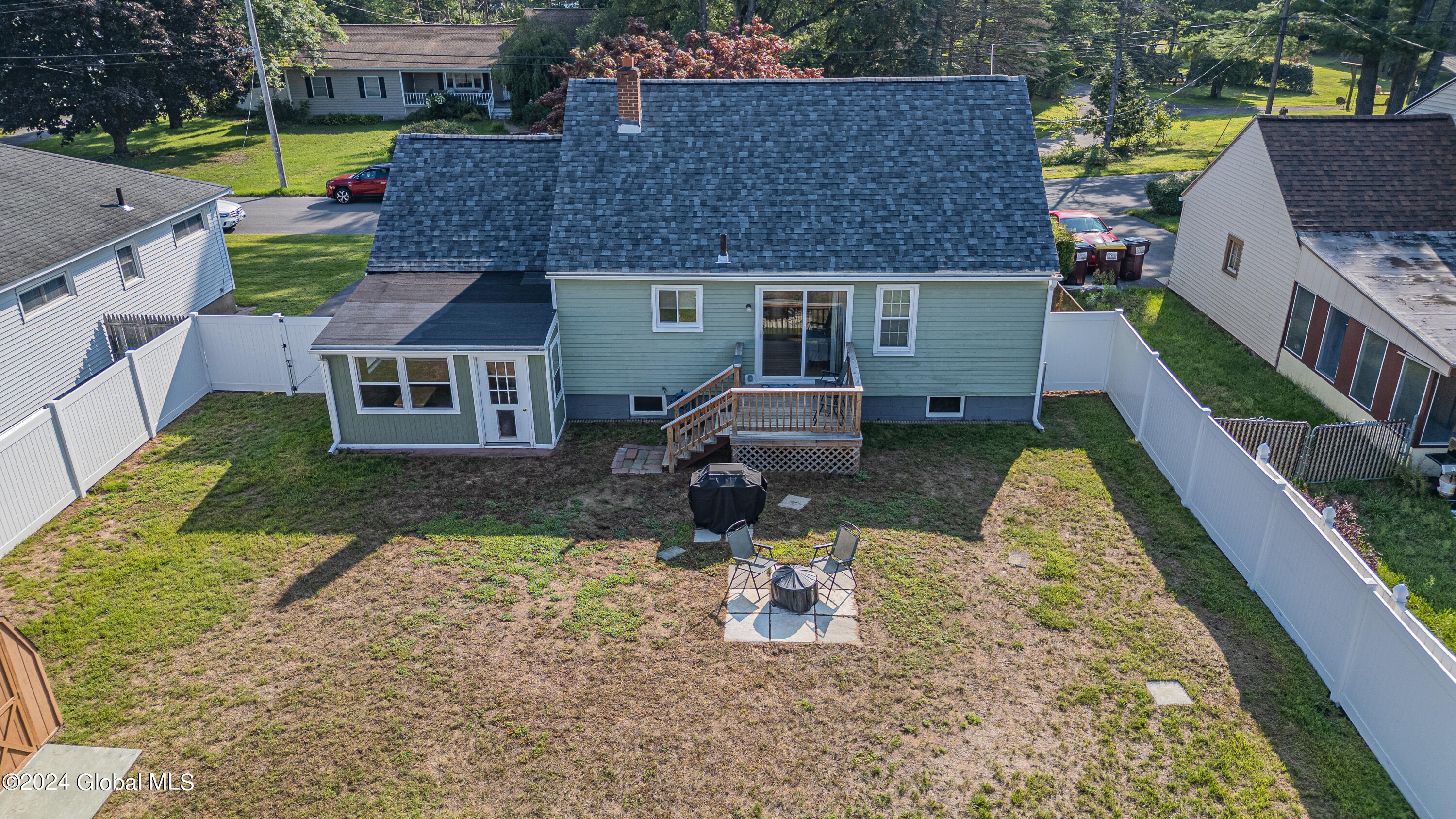 372 East Campbell Road Schenectady, NY 12303 - Photo 35 of 40 Ariel View from Rear of Property