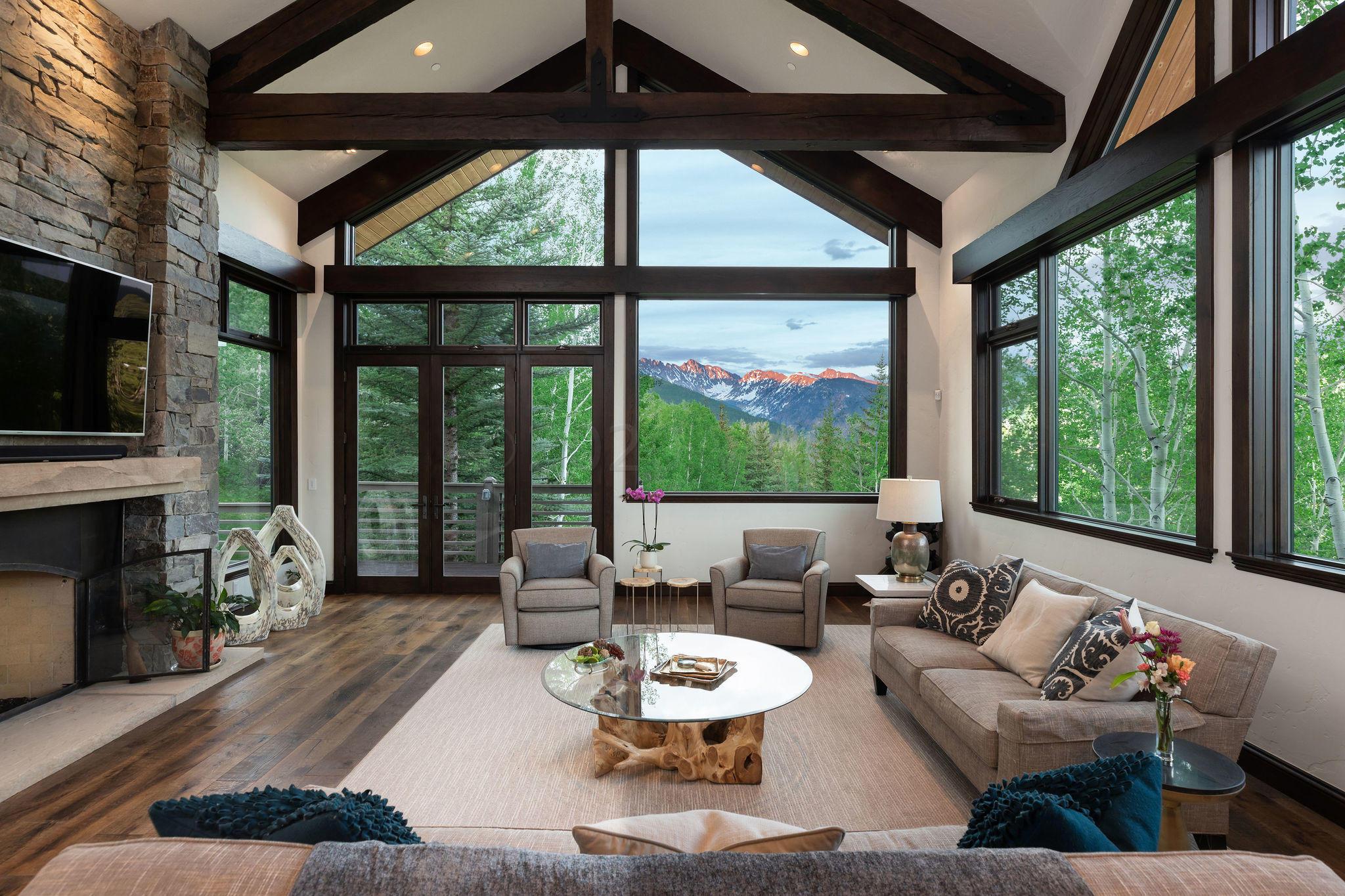 1487 Buffehr Creek Road Vail, CO 81657 - Photo 1 of 32 Great Room
