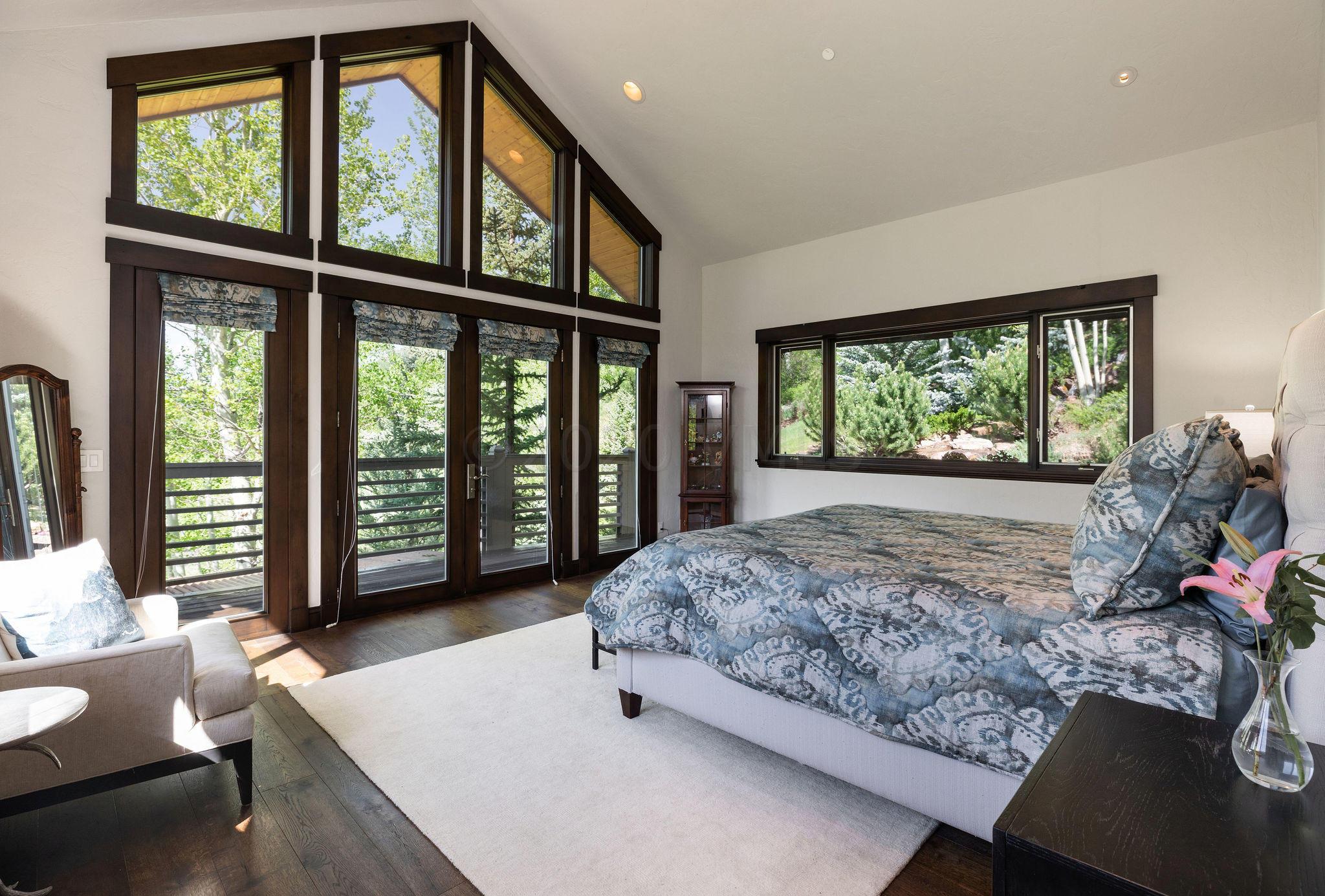 1487 Buffehr Creek Road Vail, CO 81657 - Photo 8 of 32 Master Bedroom