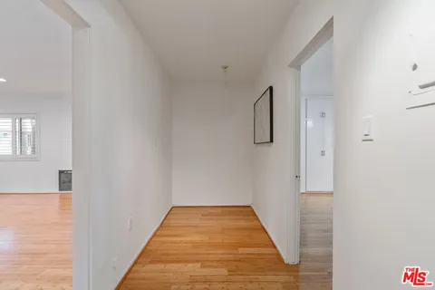 a view of wooden floor in a room