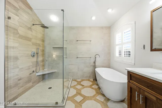 a view of outdoor space and entertaining space