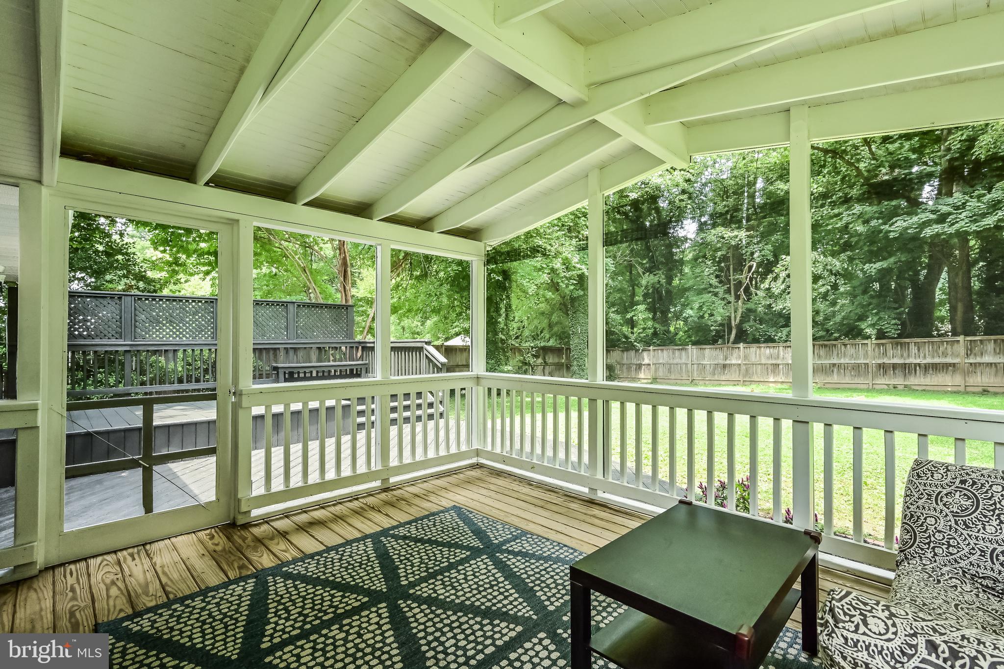 1415 Cottage Street Southwest Vienna, VA 22180 - Photo 35 of 64 3 season room off deck