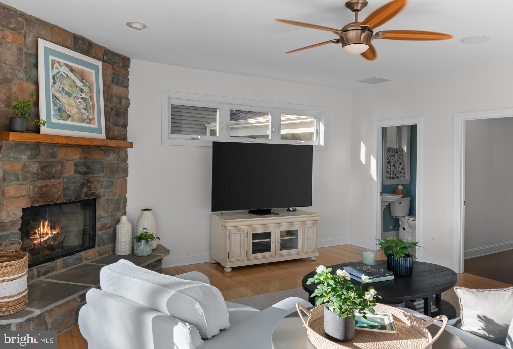 34506 Doe Run Lewes, DE 19958 - Photo 12 of 54 Family Room with cozy Fireplace