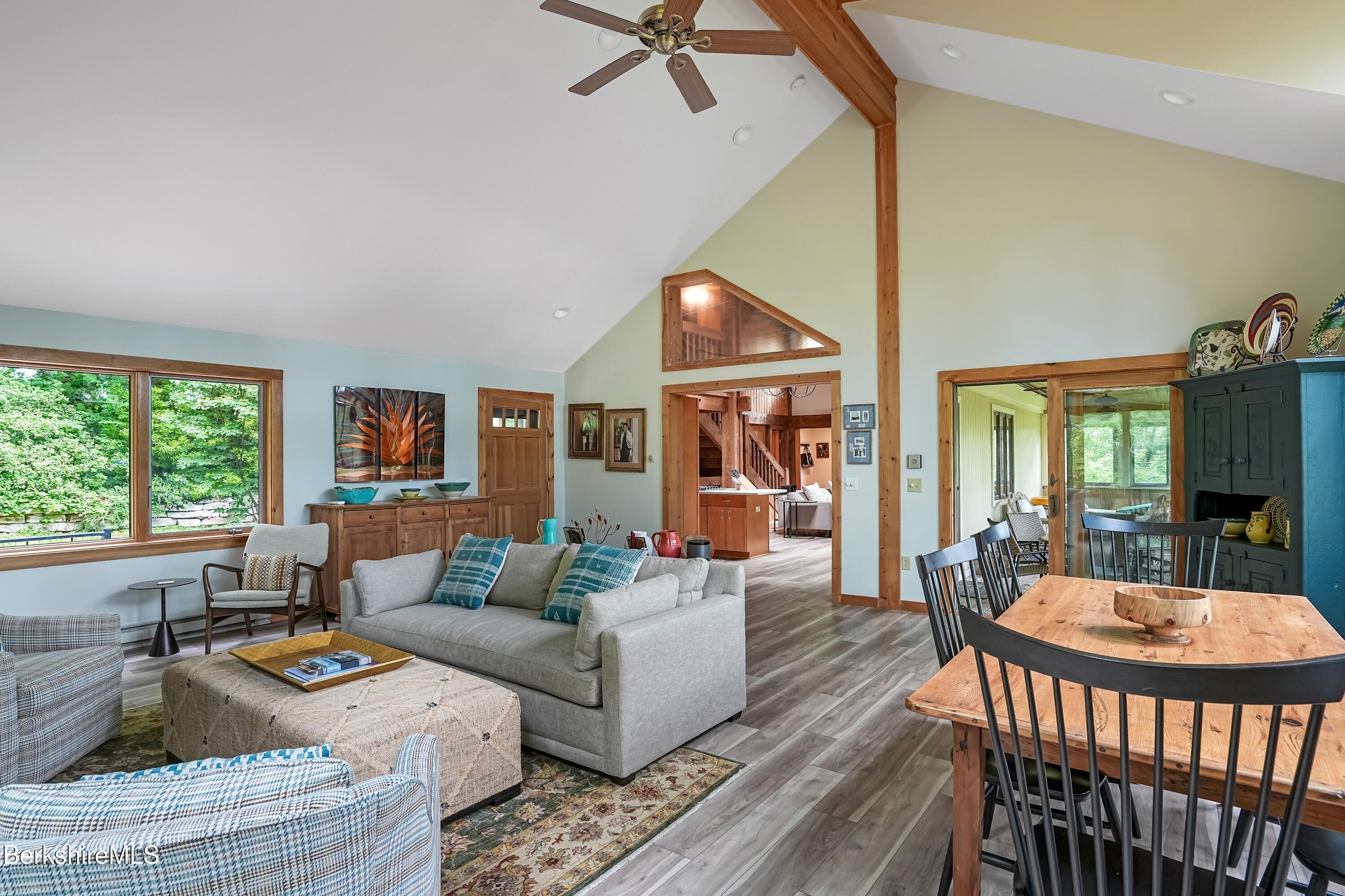 120 Hupi Road Monterey, MA 01245 - Photo 19 of 41 LIVING AND DINING ROOM