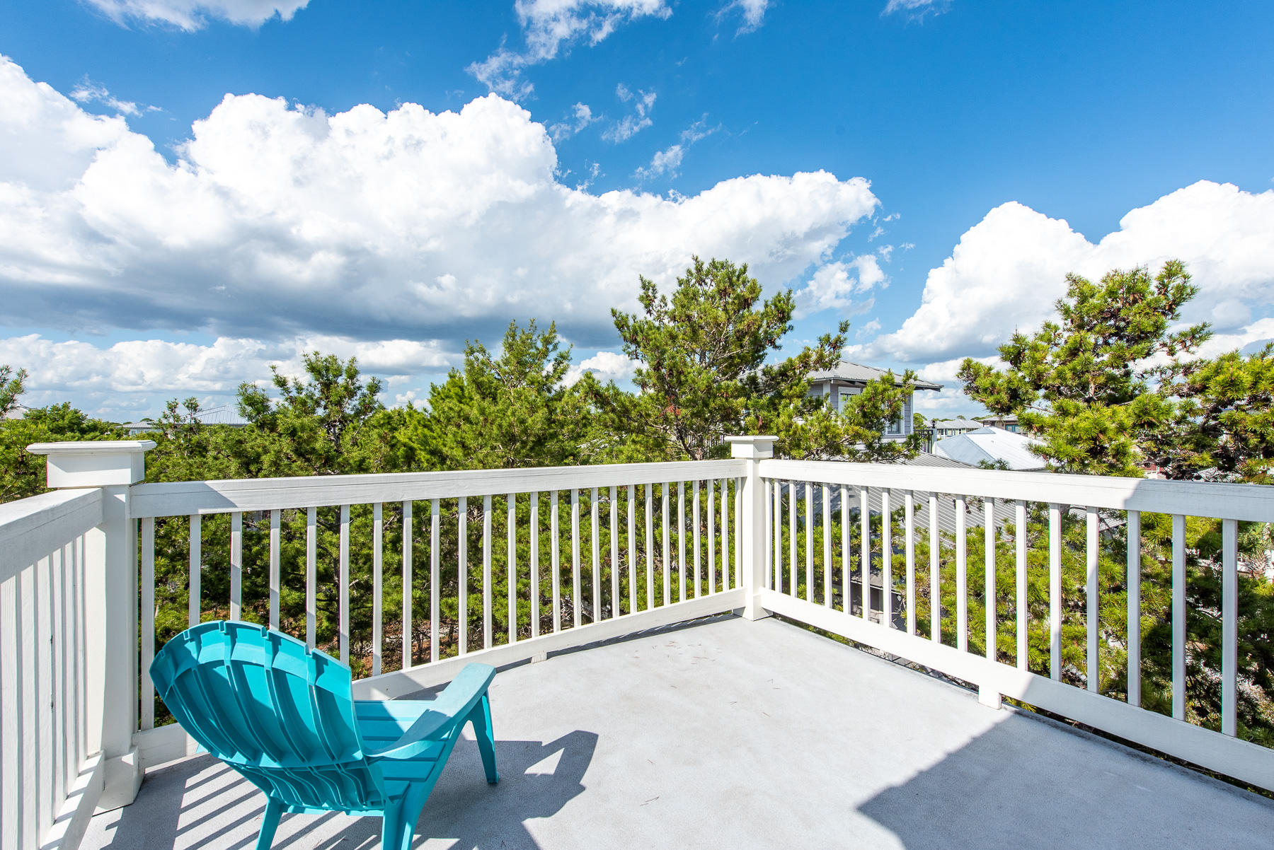 107 East Cobia Run Inlet Beach Inlet Beach, FL 32461 - Photo 24 of 33 a balcony with wooden floor in outdoor space