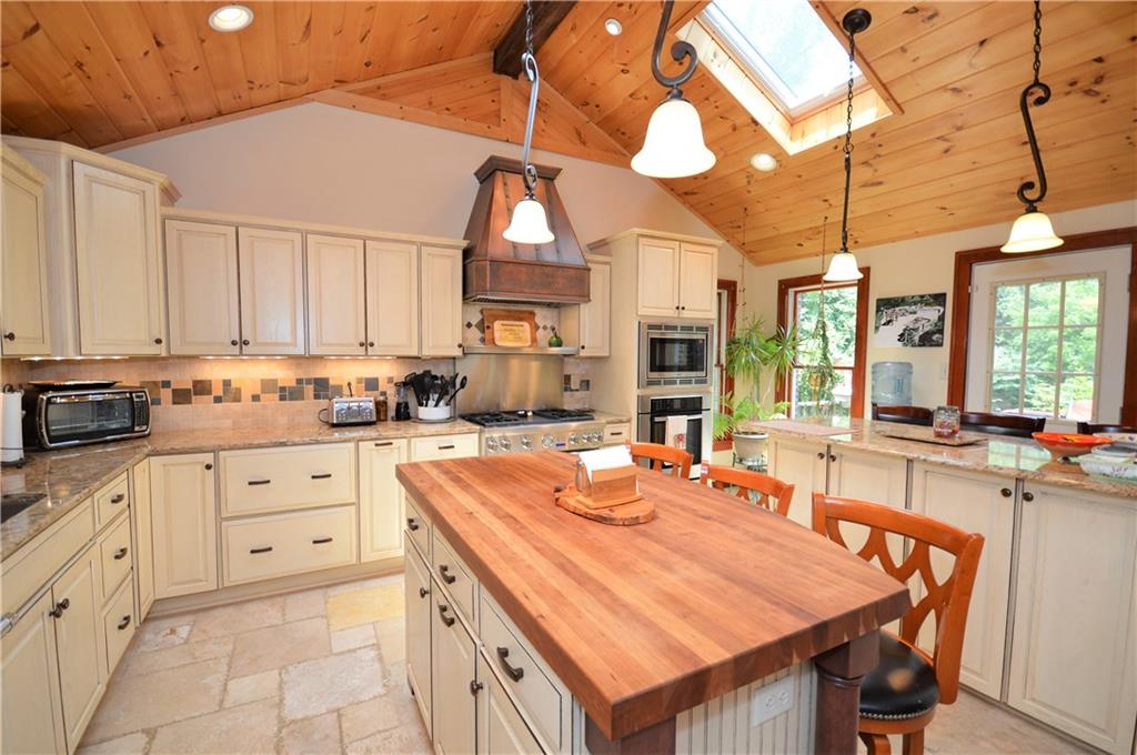 285 Ridge Road Valencia, PA 16059 - Photo 6 of 25 Gourmet Kitchen granite counters and butcher block