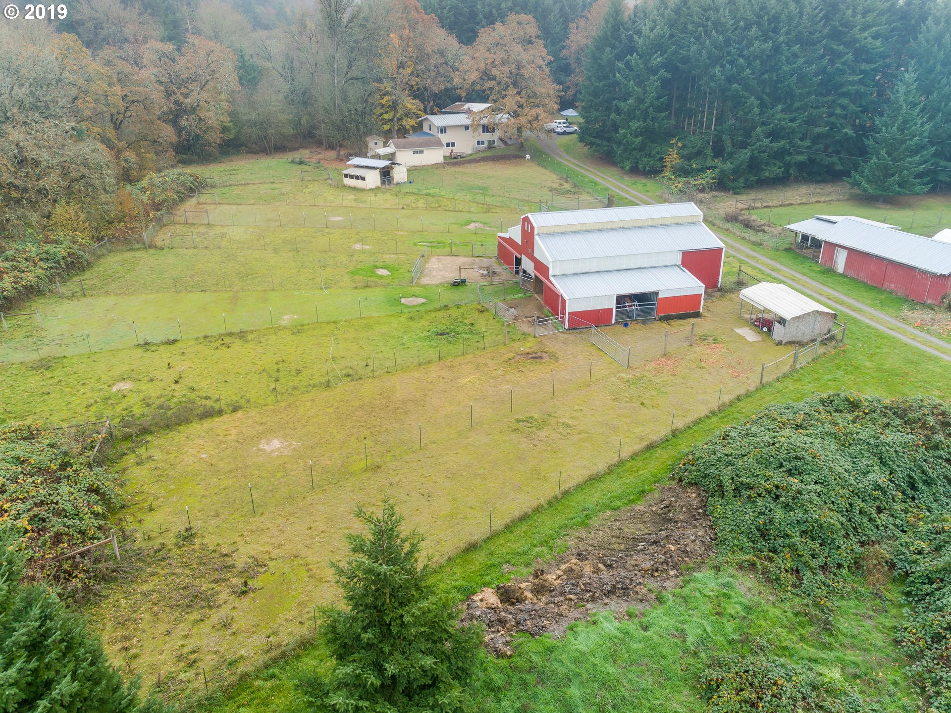 21390 Southwest Farmington Road Beaverton, OR 97007 - Photo 25 of 25 a backyard of a house with a yard and lake view