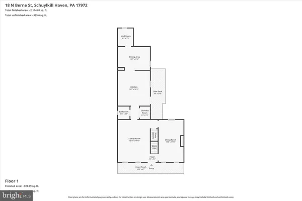 $275,000 | 18 North Berne Street, Schuylkill Haven, PA 17972