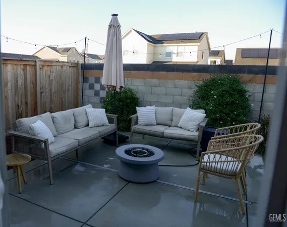 a view of a couches in the patio
