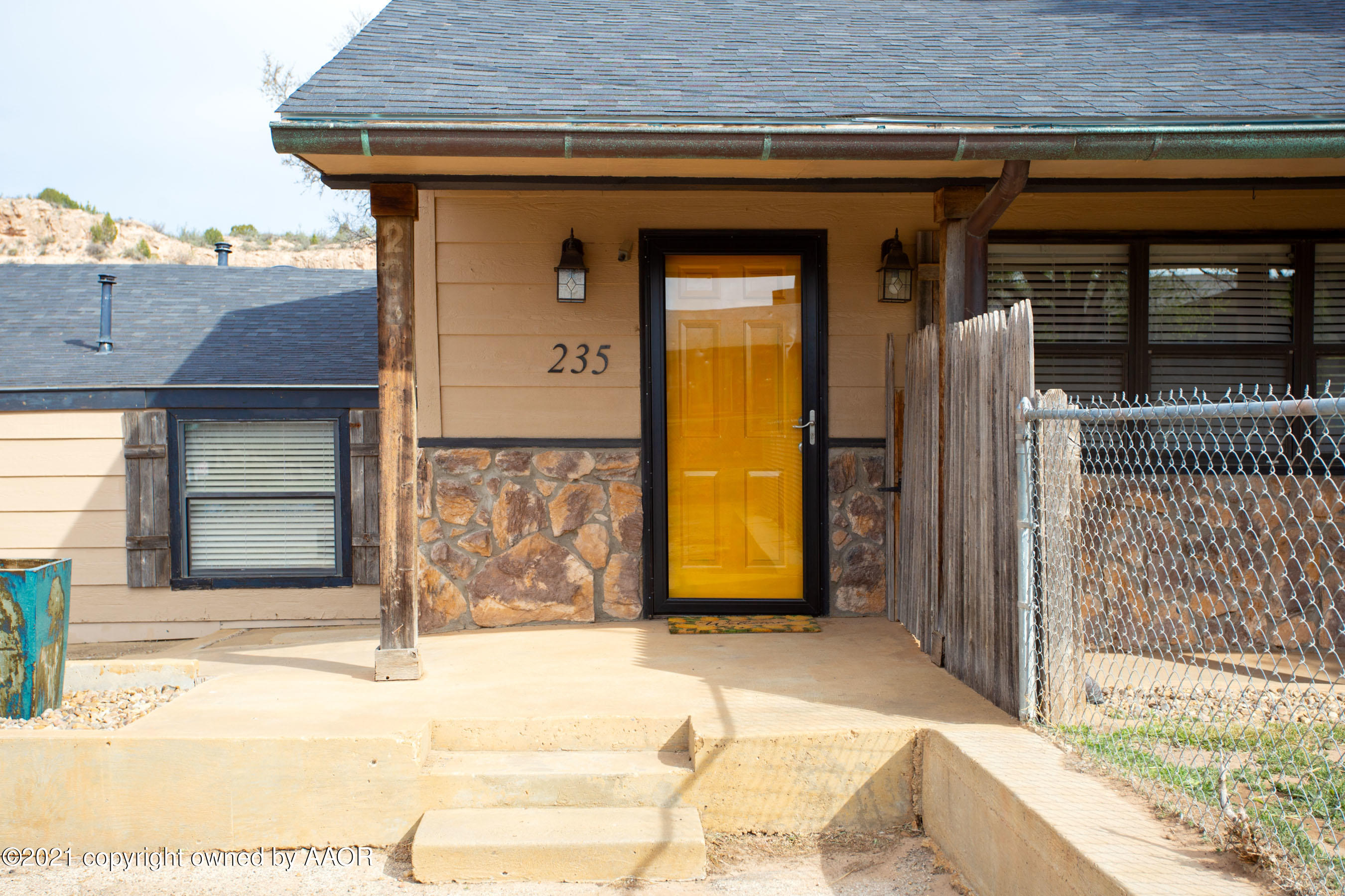 235 Cliffside Drive Amarillo, TX 79118 - Photo 39 of 39 a view of entrance gate of a house