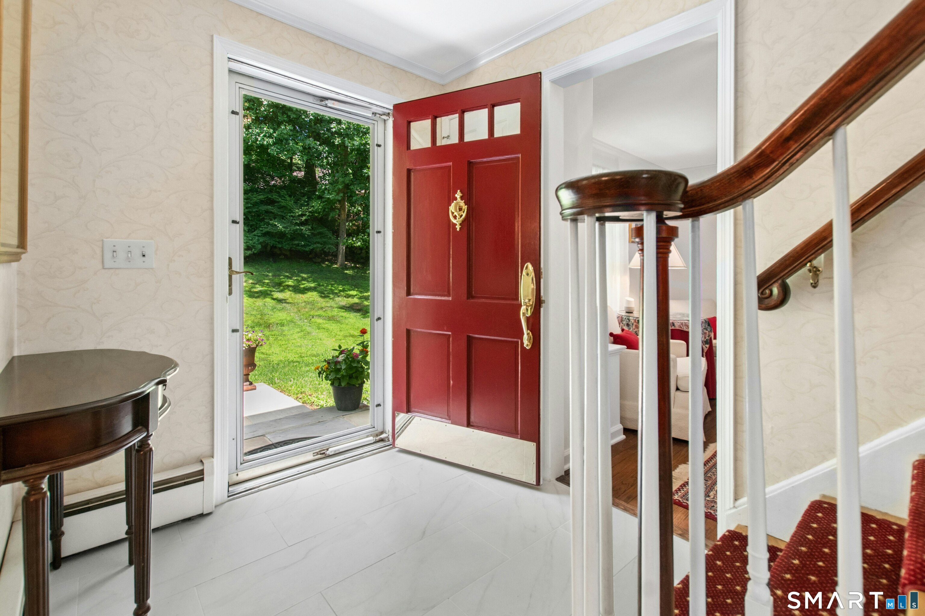 47 Pine Ridge Road Wilton, CT 06897 - Photo 18 of 40 Arriving at the Main Door.