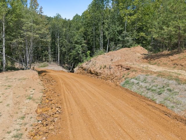 a view of a backyard of the house
